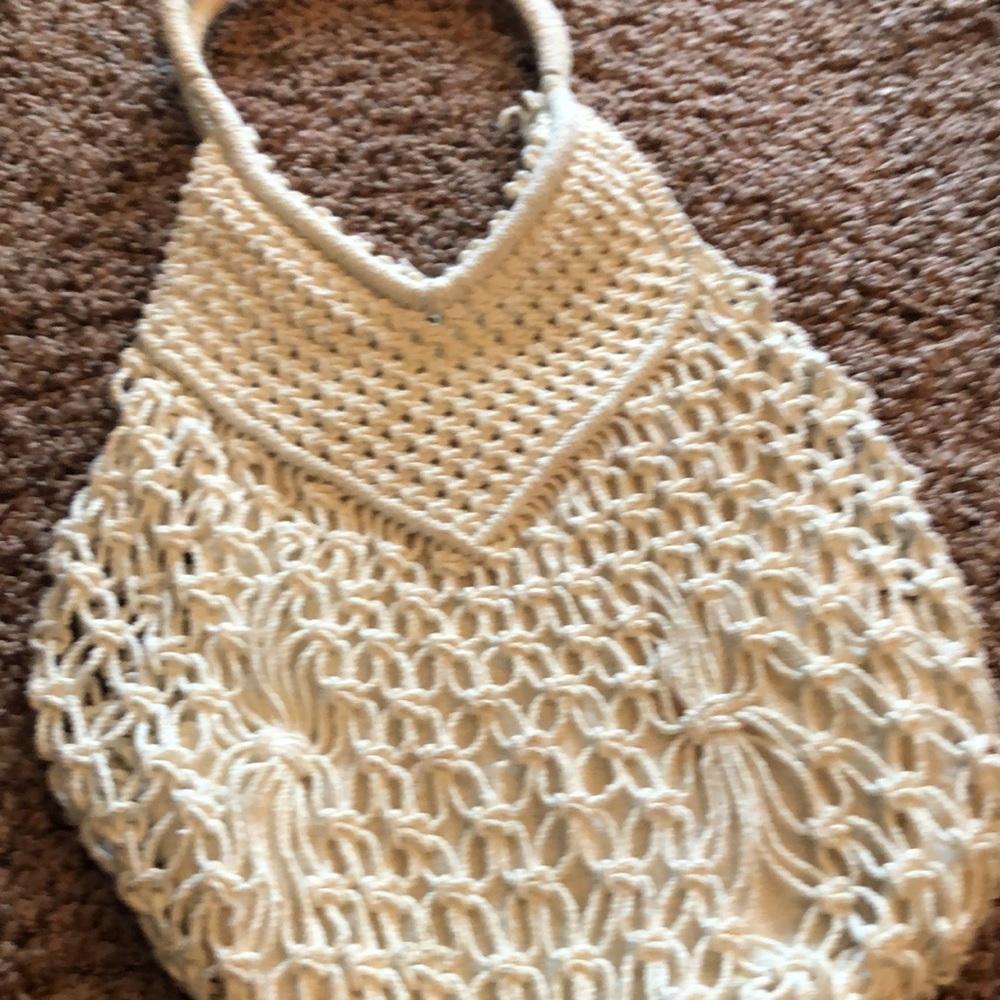 Macrame purse - Picture 2 of 3